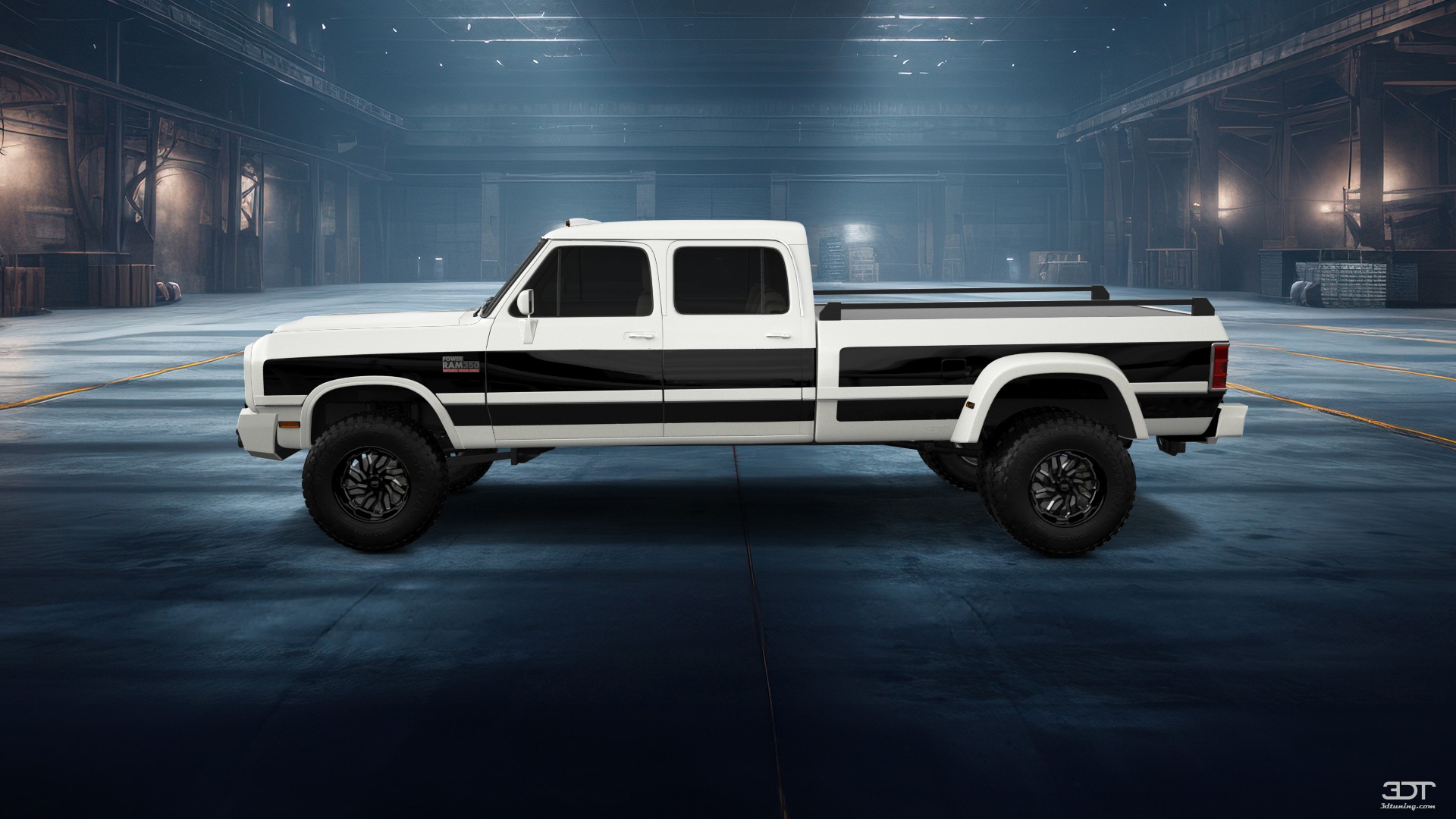 Dodge Ram 350 4 Door pickup truck 1991