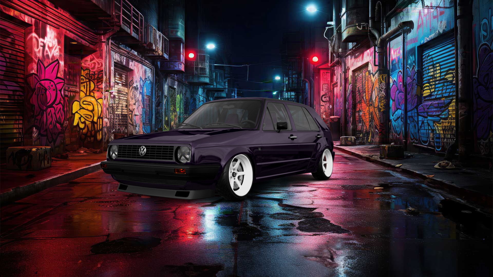 Volkswagen Golf Mk2 5 Door Hatchback 1983 tuning