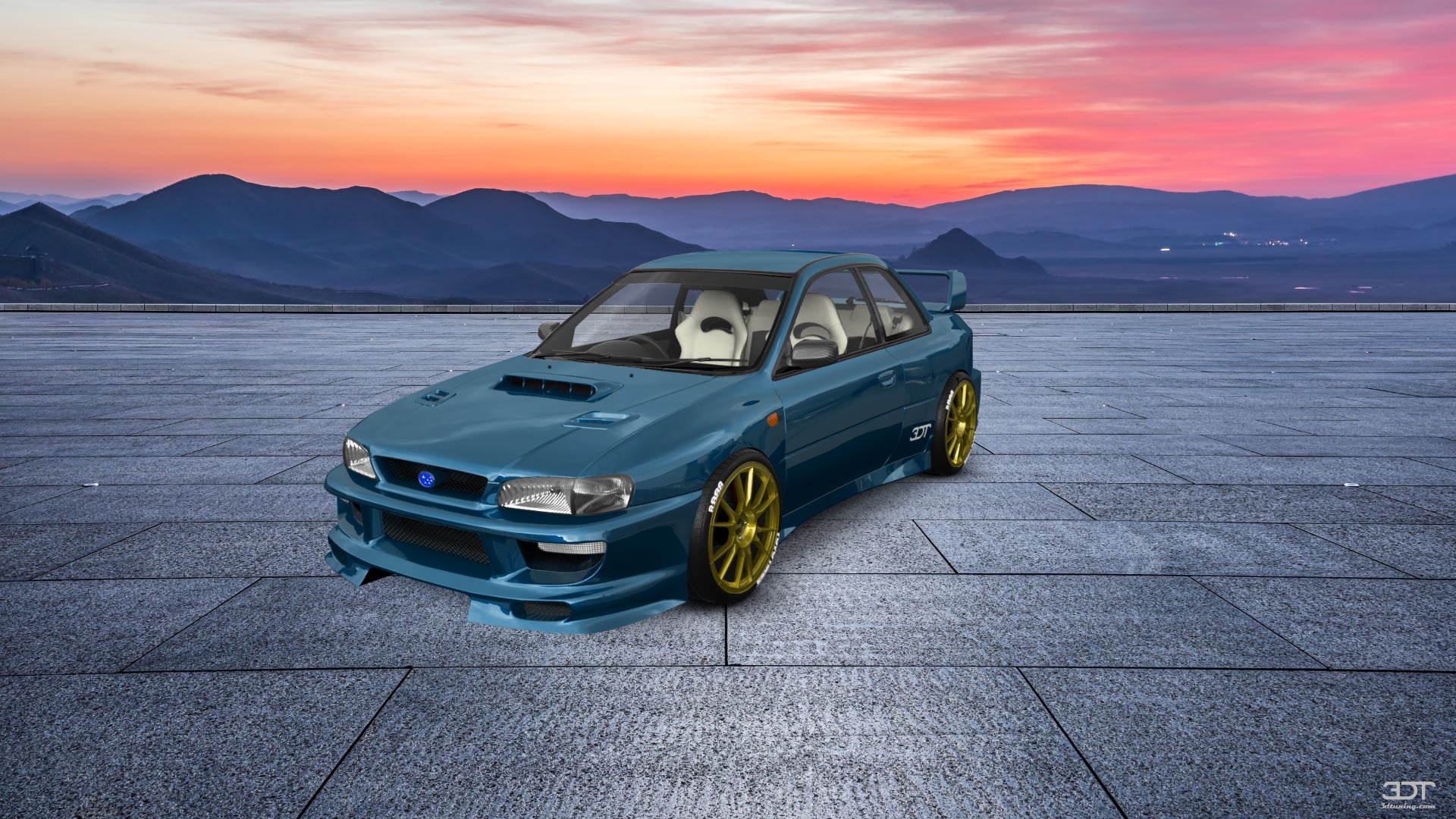 Subaru Impreza WRX STI 22B 2 Door Coupe 2000 tuning