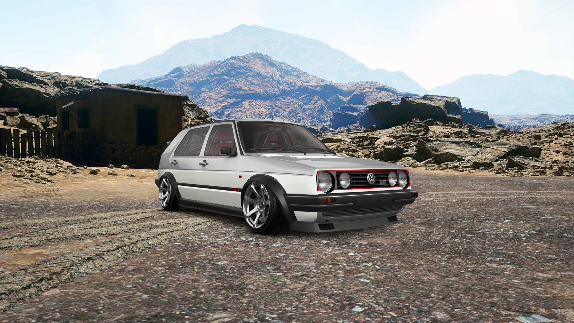 Volkswagen Golf Mk2 5 Door Hatchback 1983 tuning