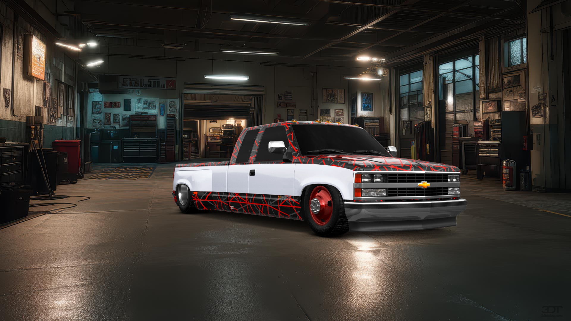 Chevrolet K3500 Extended Cab Pickup Truck 1988 tuning