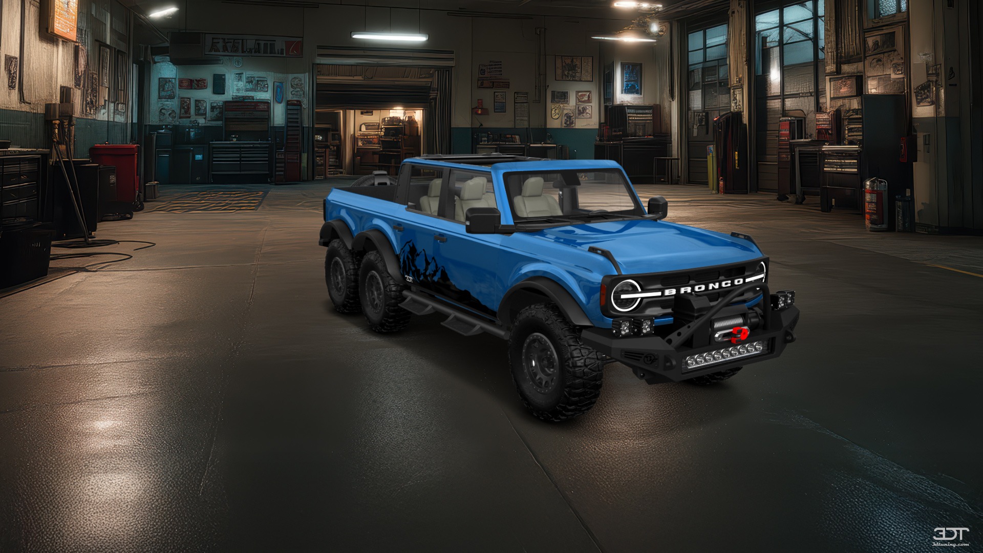 Ford Bronco 6X6 4 Door pickup truck 2021 tuning