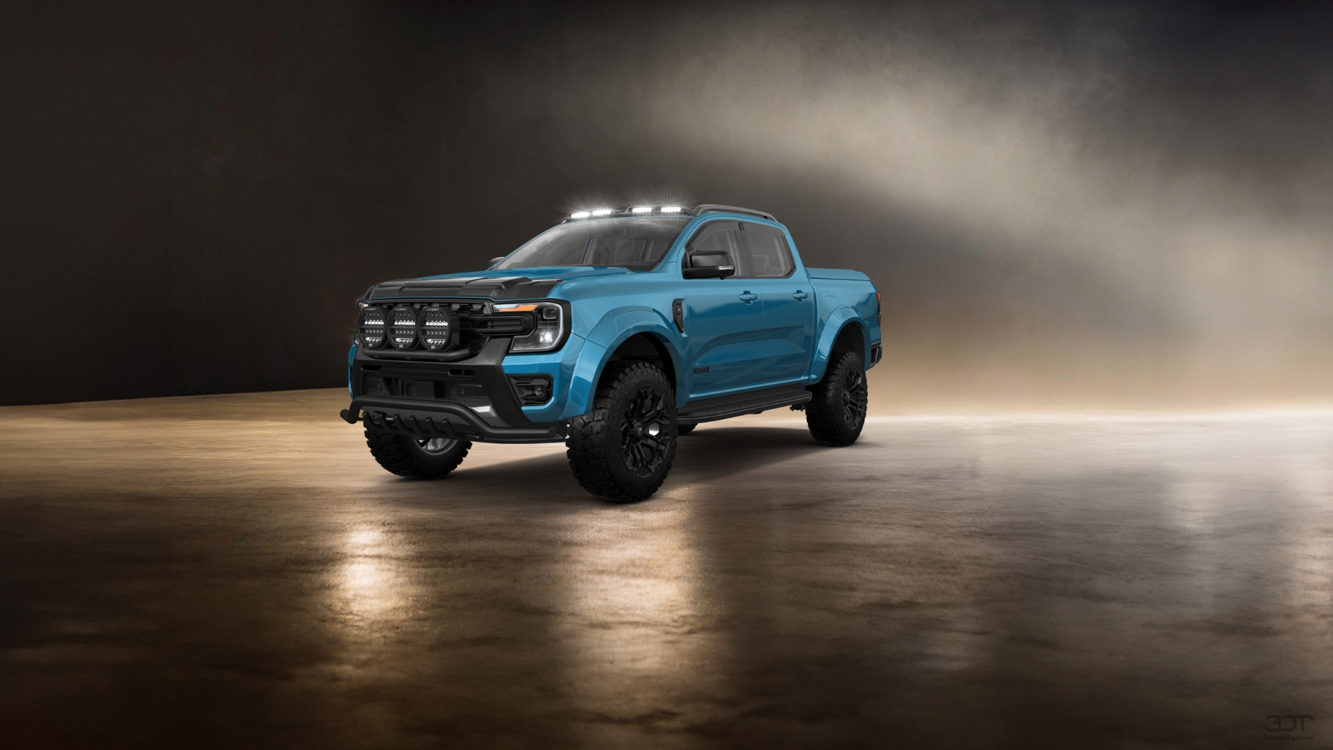 Ford Ranger 4 Door pickup truck 2022 tuning