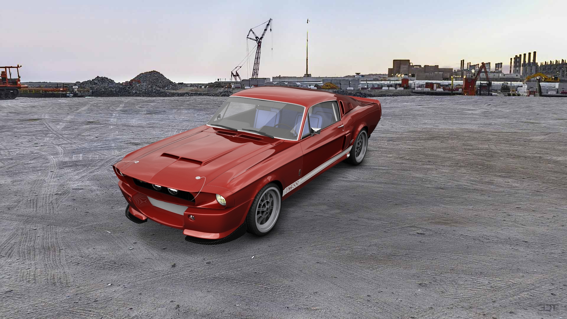 Mustang GT500 2 Door Coupe 1968 tuning