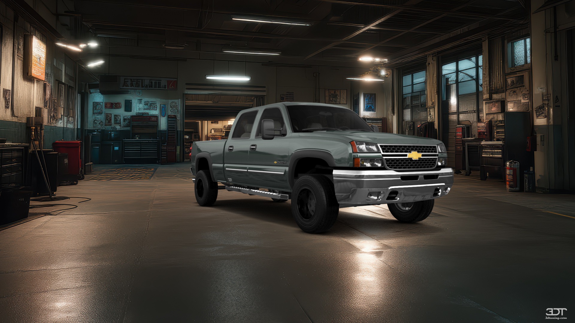 Chevrolet Silverado 2500 HD Long Box 4 Door pickup truck 2002 tuning