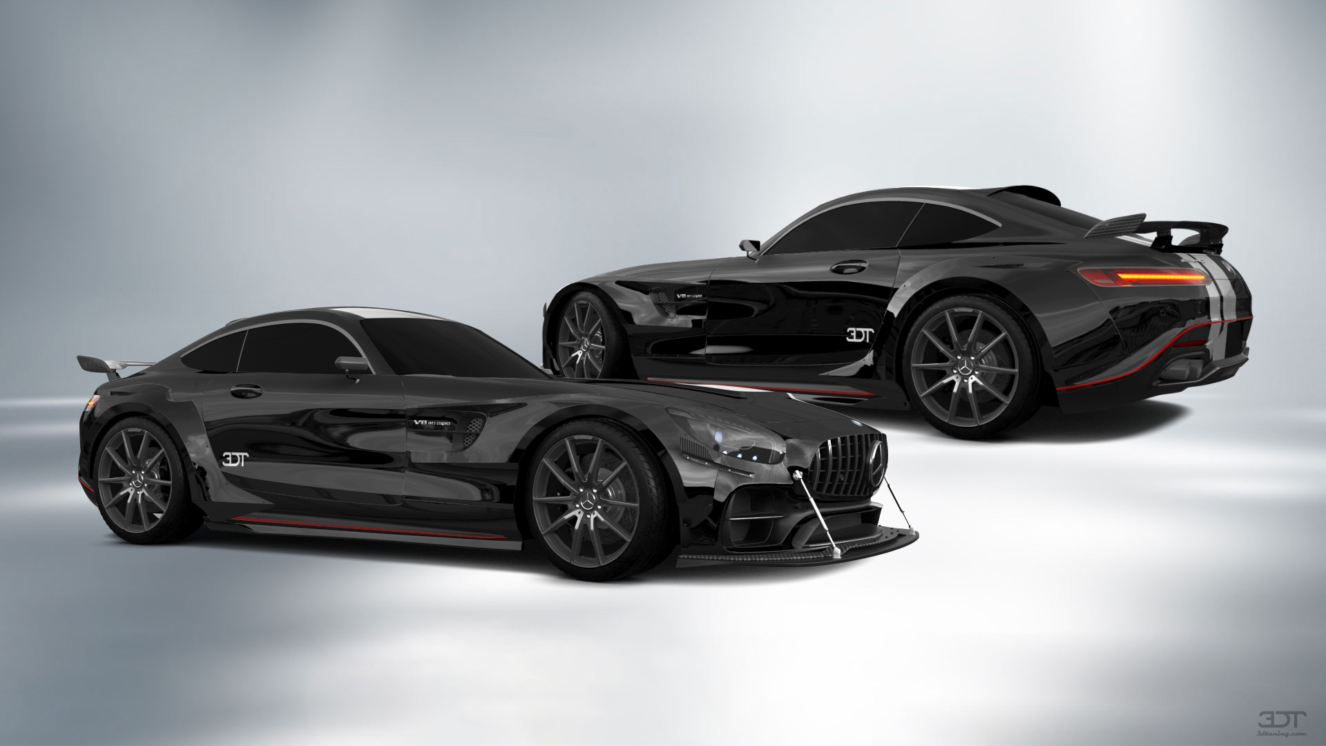 Mercedes AMG GT 2 door fastback coupe 2015 tuning