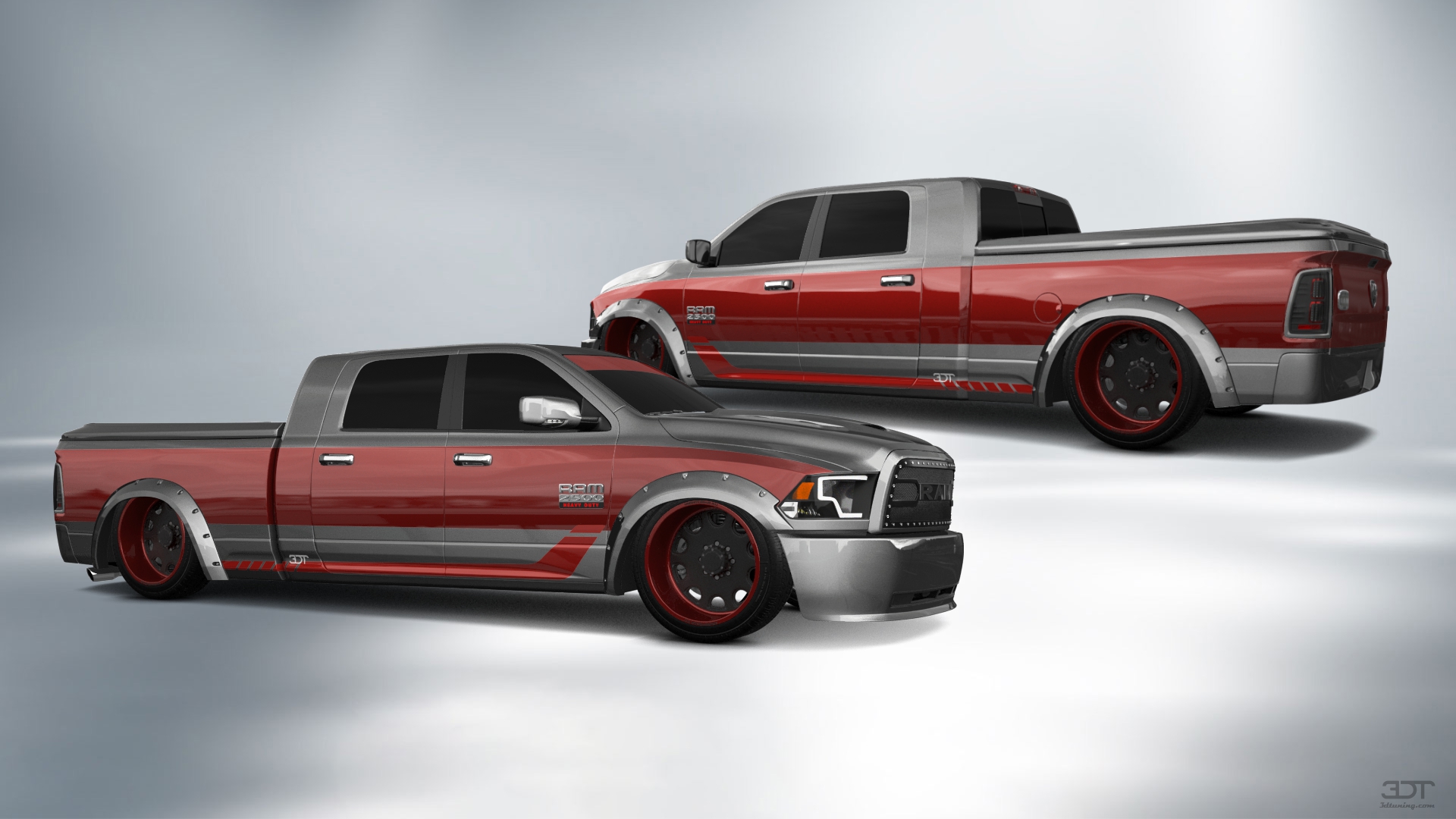 Dodge Ram 2500 Mega Cab 6.4 ft box 4 Door pickup truck 2010