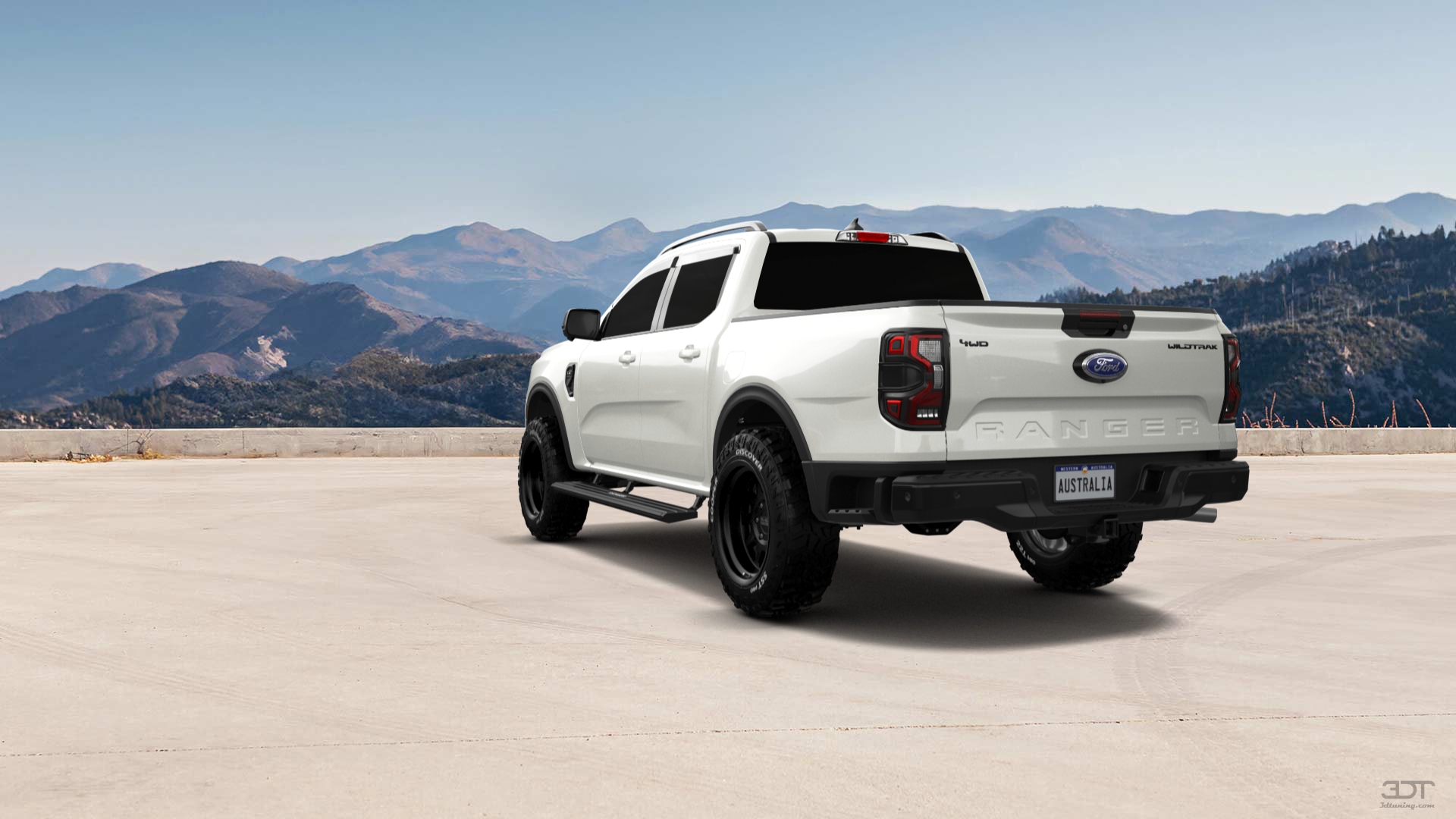 Ford Ranger 4 Door pickup truck 2022 tuning