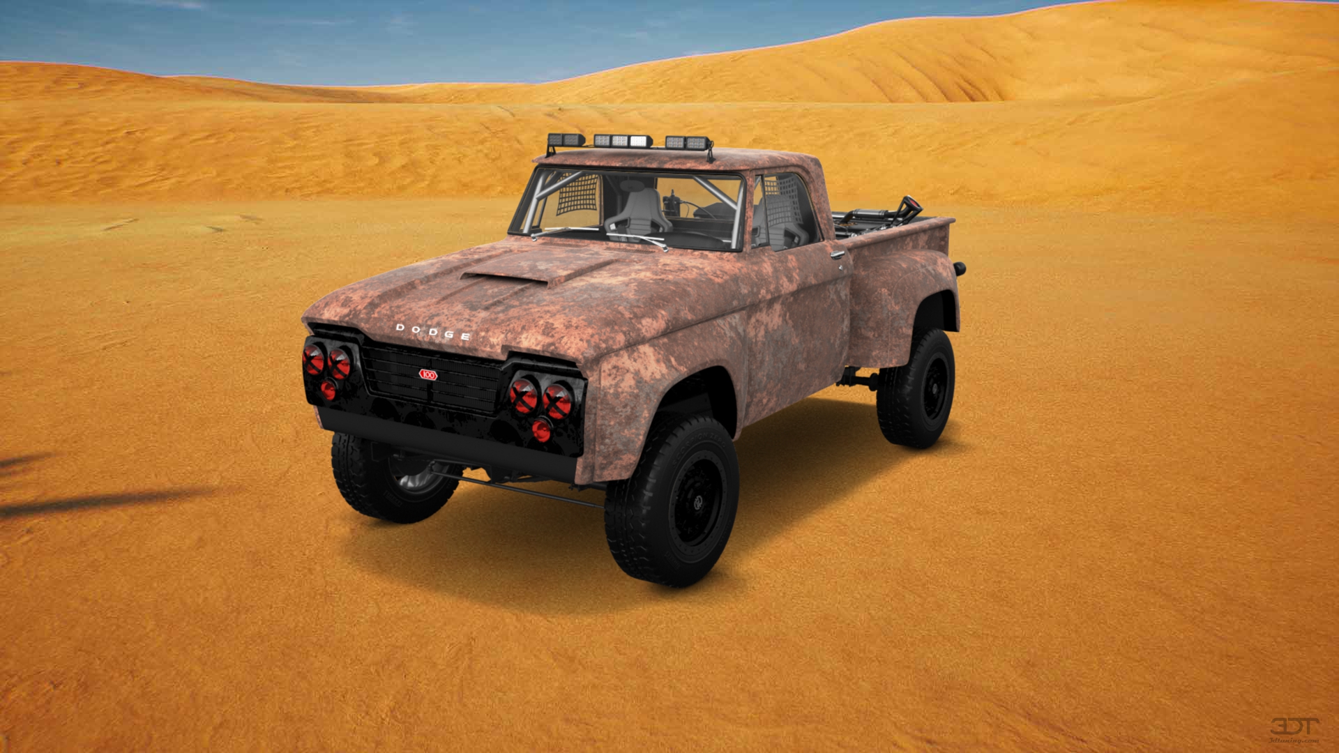 Dodge D-100 Stepside 2 Door pickup truck 1961