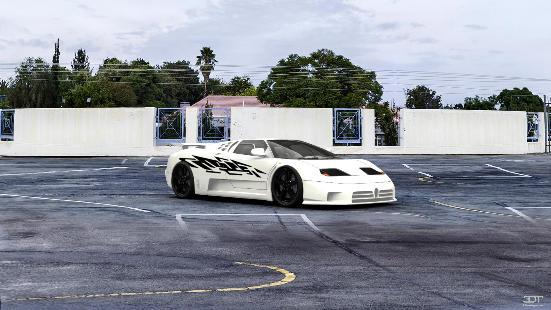 Bugatti EB110 Coupe 1992 tuning