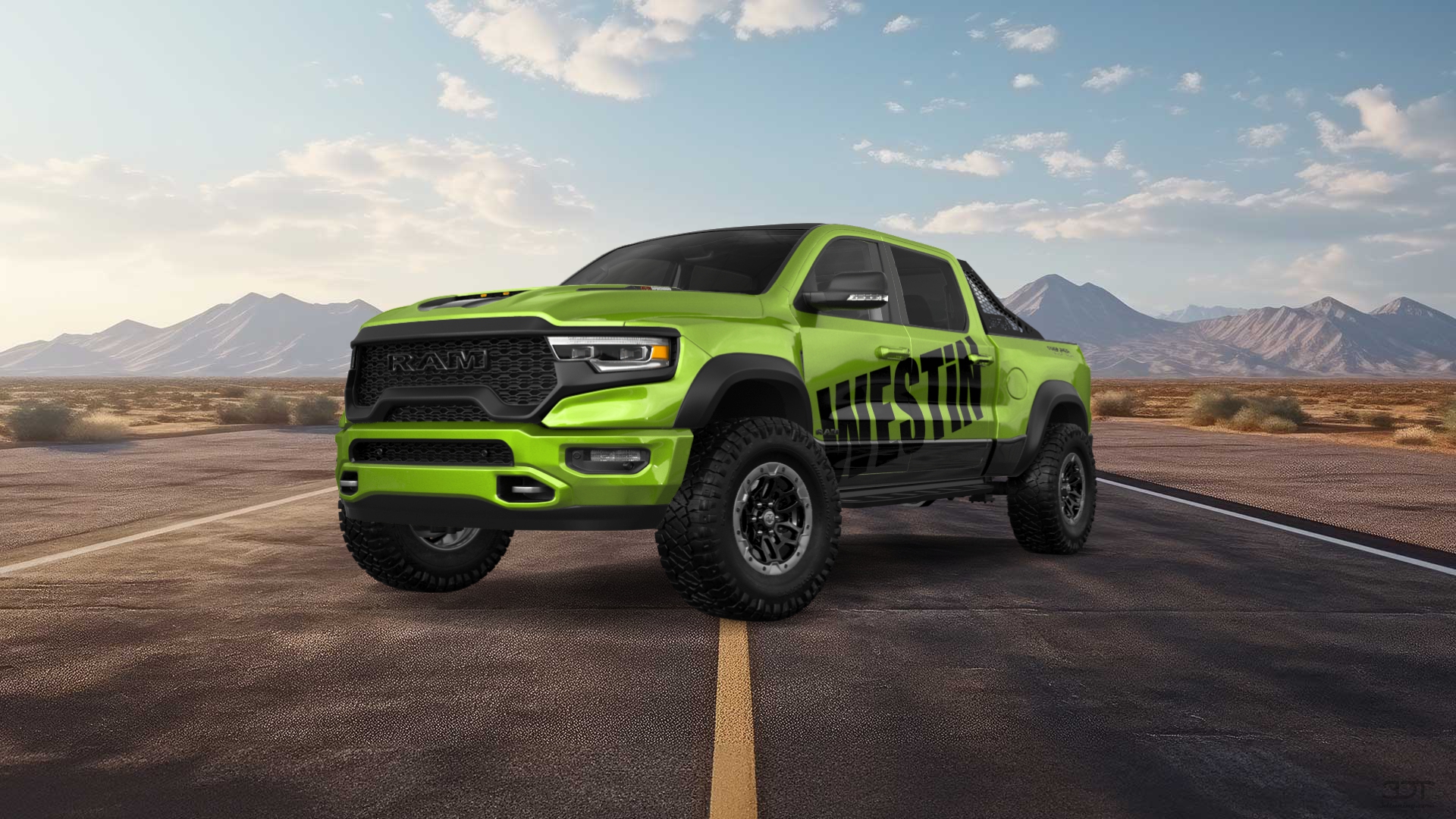 Dodge Ram 1500 TRX 4 Door pickup truck 2021