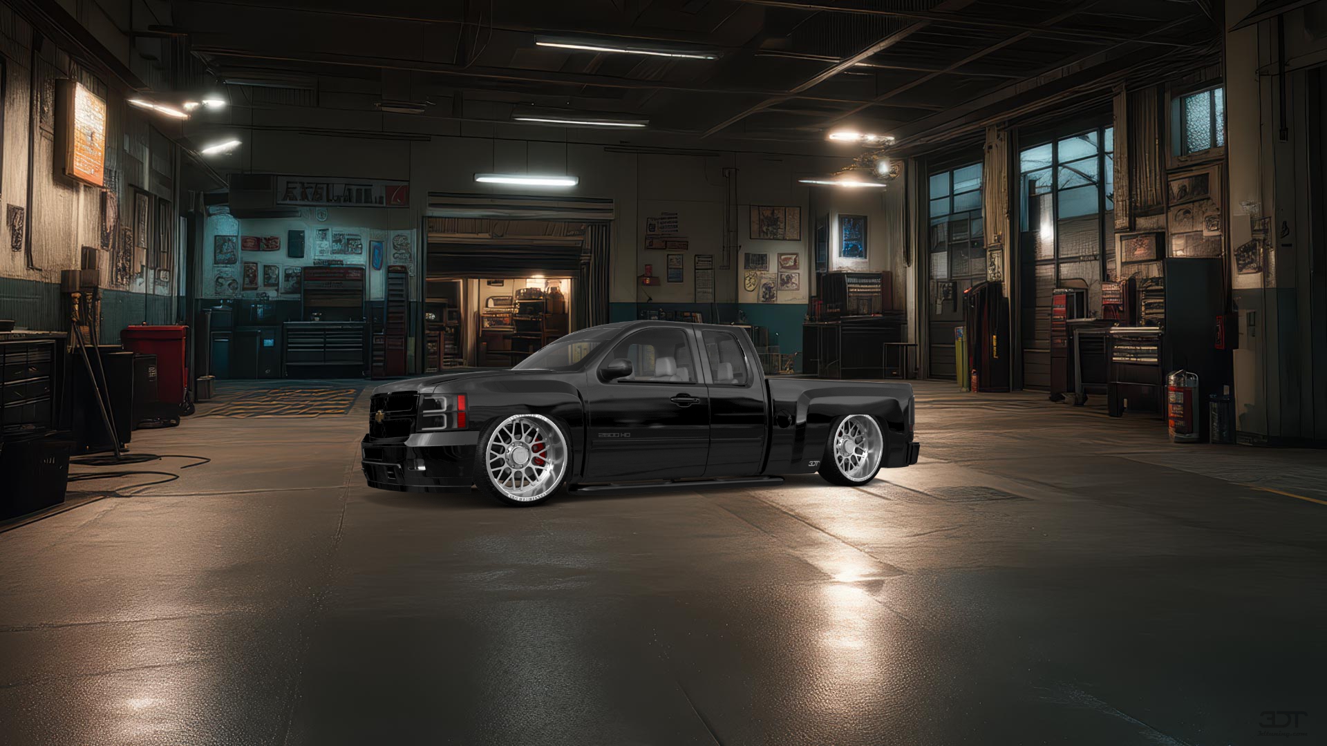 Chevrolet Silverado 2500 HD Extended Cab Pickup Truck 2007 tuning