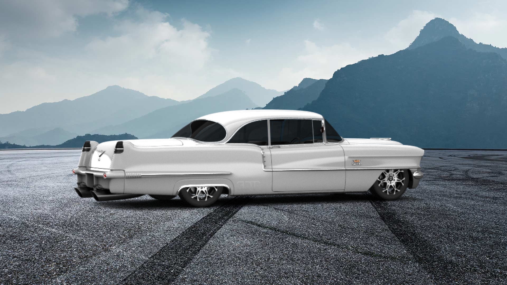 Cadillac De Ville Coupe 1956 tuning