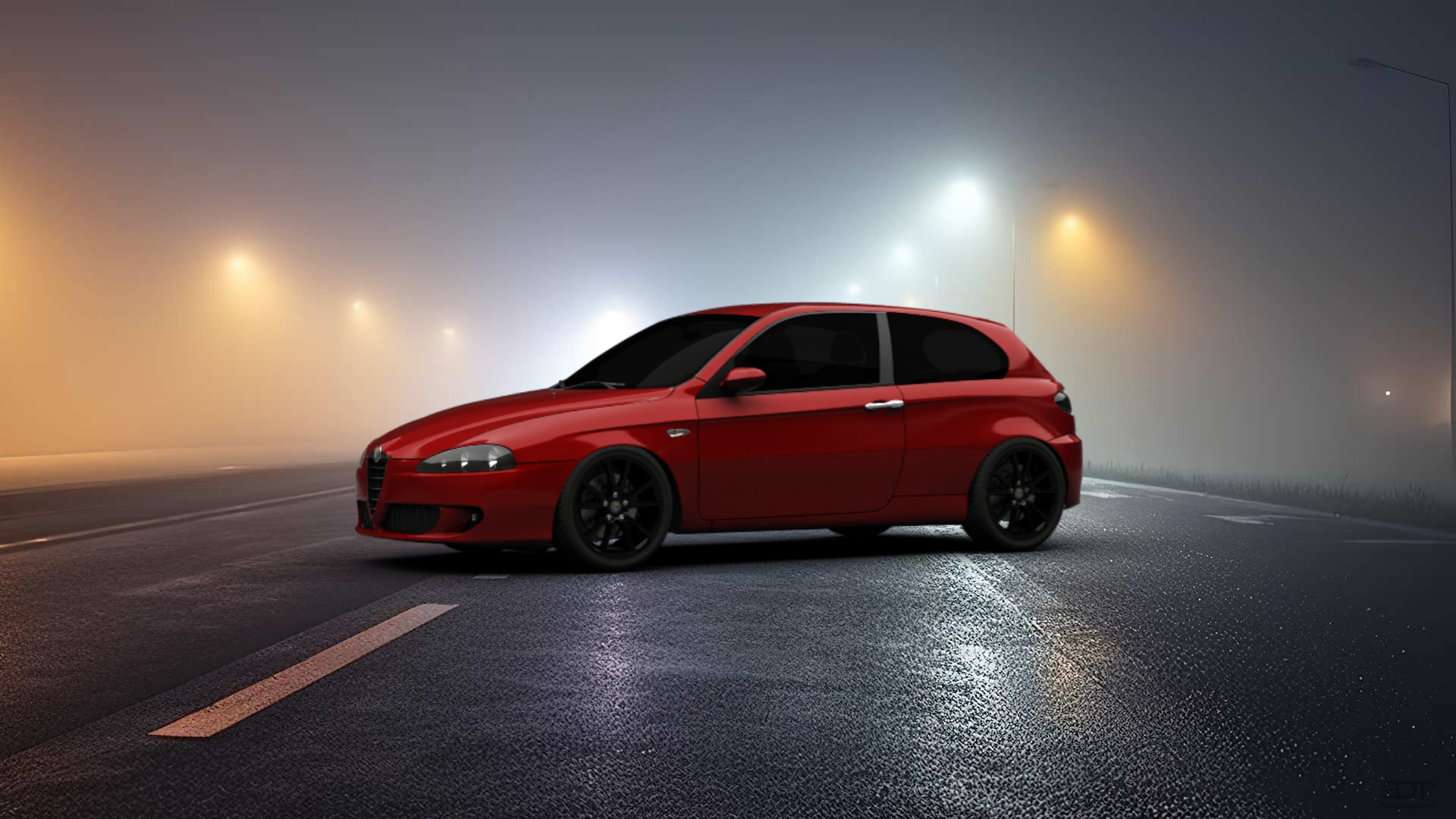 Alfa Romeo 147 3 Door Hatchback 2009