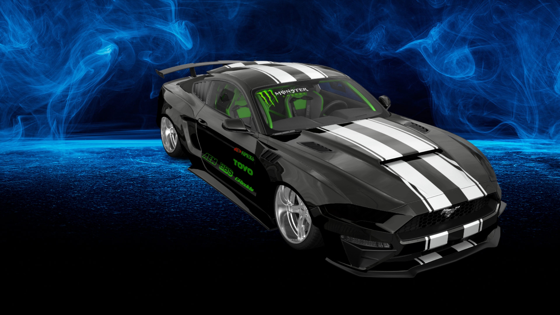 Ford Mustang Ecoboost 2 Door Coupe 2018 tuning