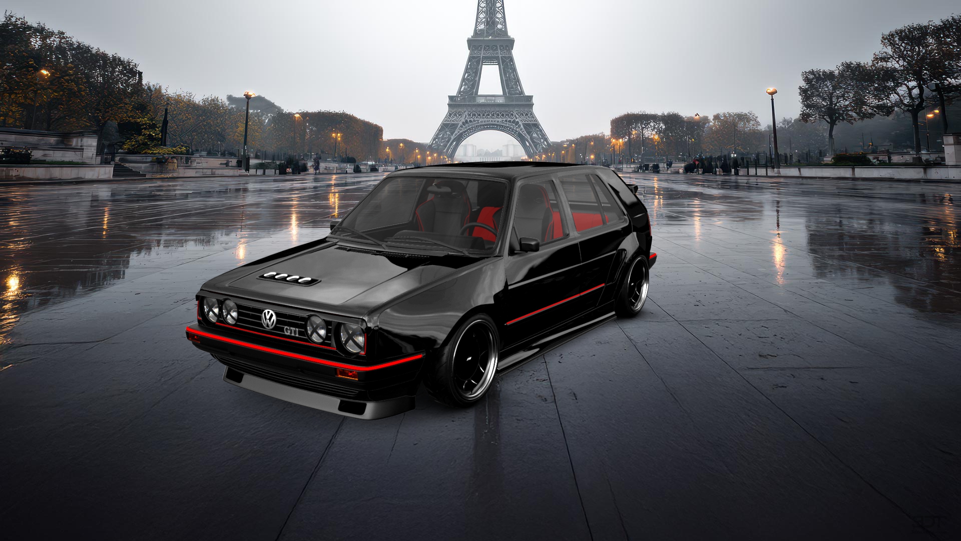 Volkswagen Golf Mk2 5 Door Hatchback 1983 tuning