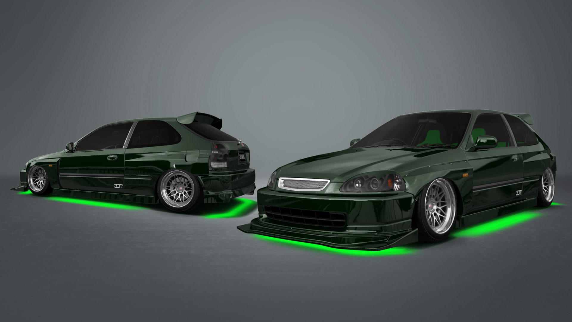 Honda Civic 3 Door Hatchback 1997 tuning