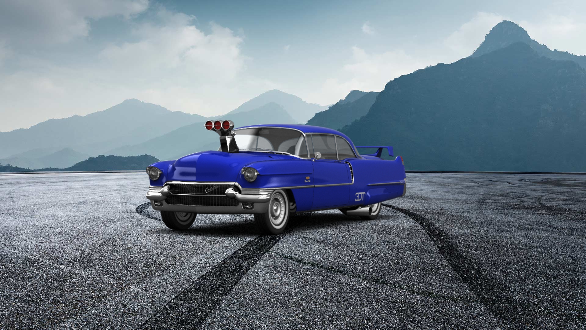 Cadillac De Ville Coupe 1956 tuning