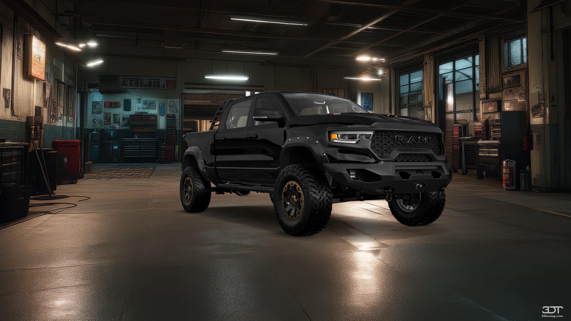Dodge Ram 1500 TRX 4 Door pickup truck 2021 tuning