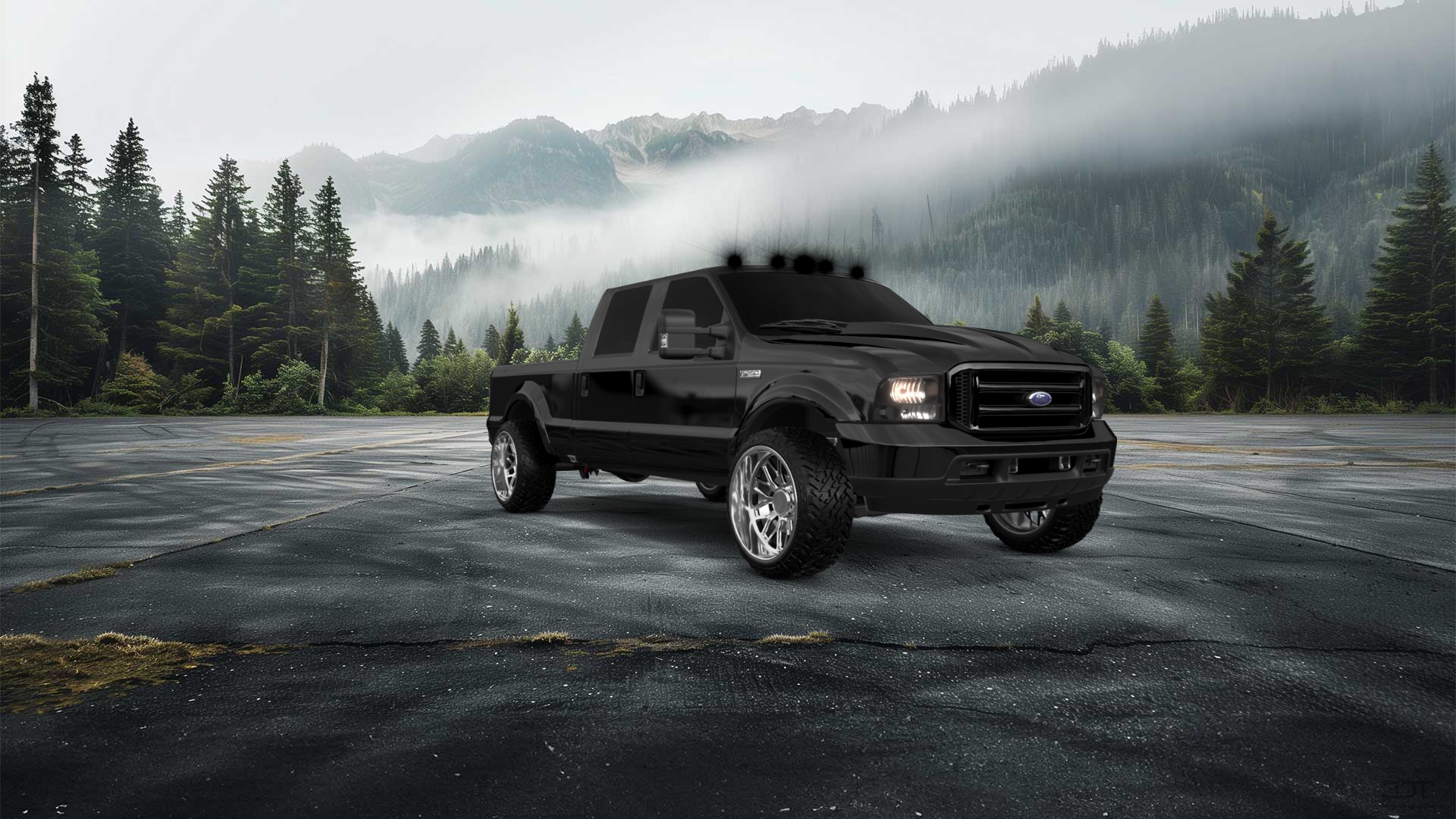 Ford F-250 Crew Cab 4 Door pickup truck 1999 tuning