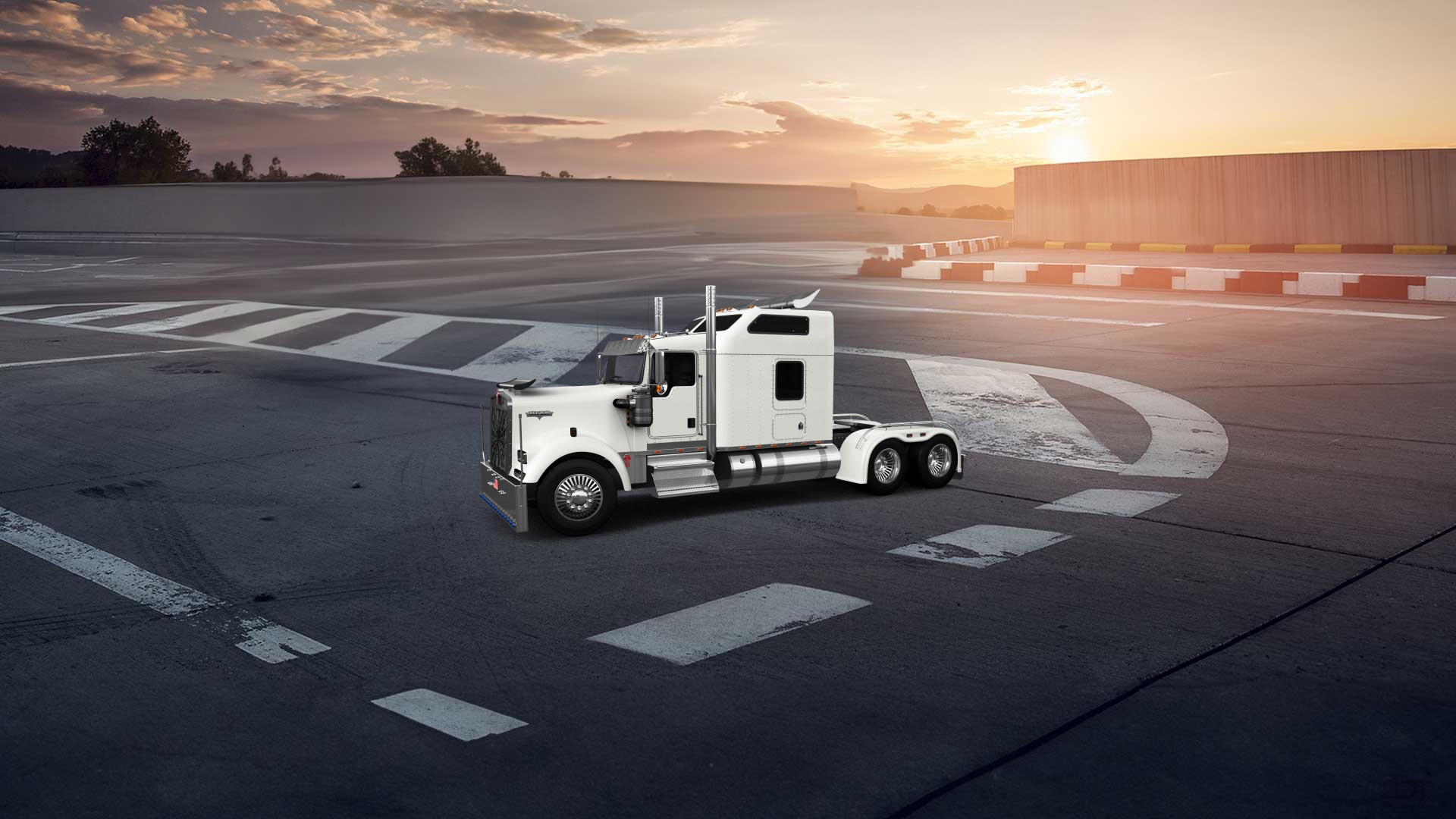Kenworth W900 Sleeper Cab Truck 2015