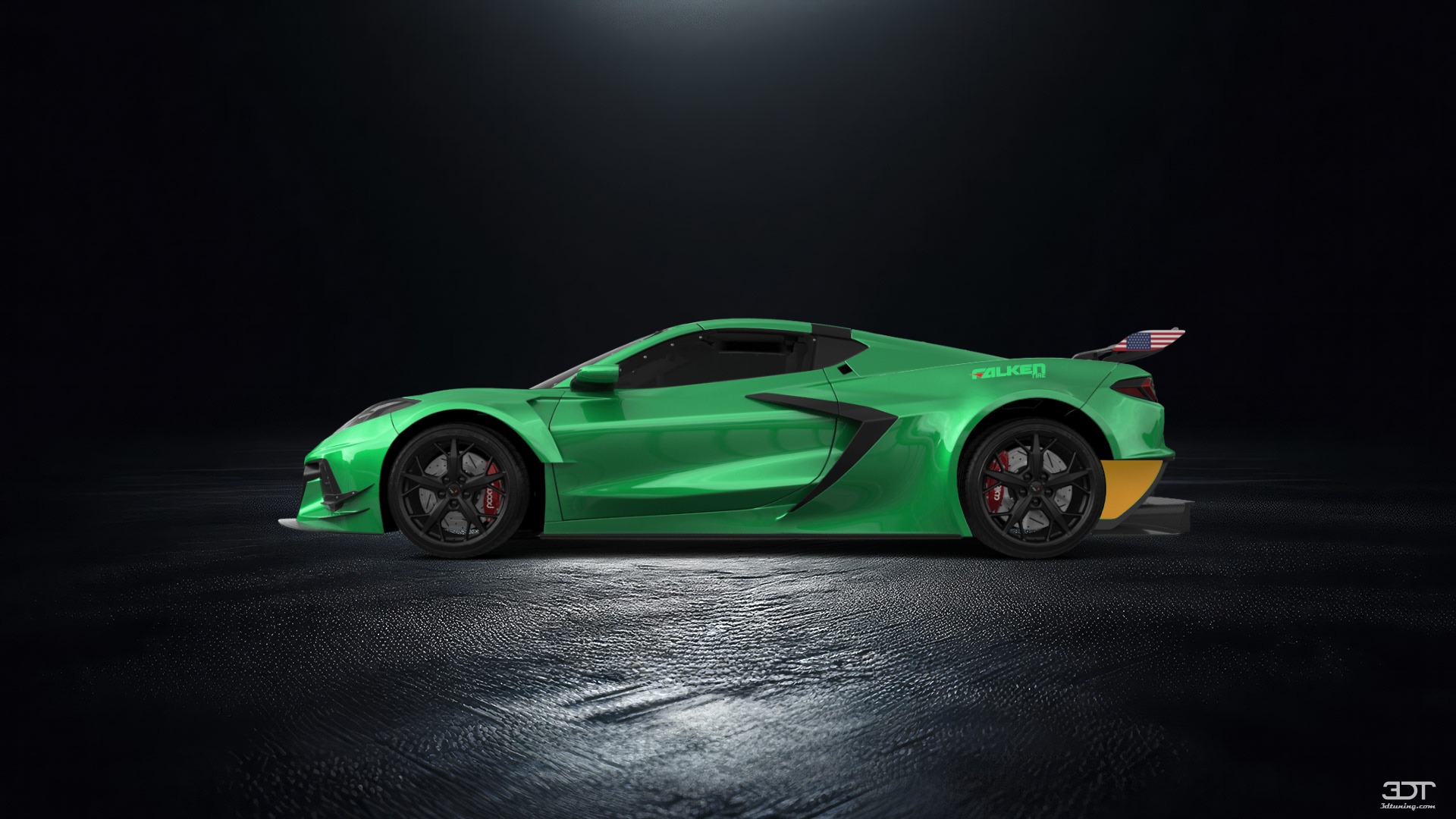 Chevrolet Corvette 2 door targa top 2020 tuning