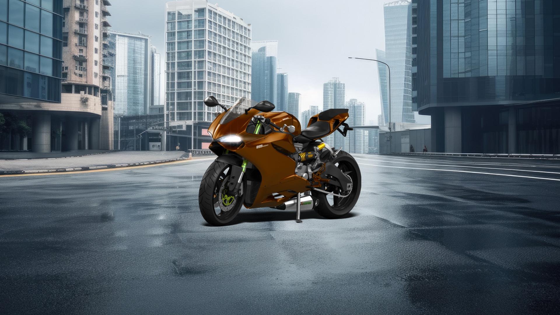 Ducati 899 Panigale Sport Bike 2015