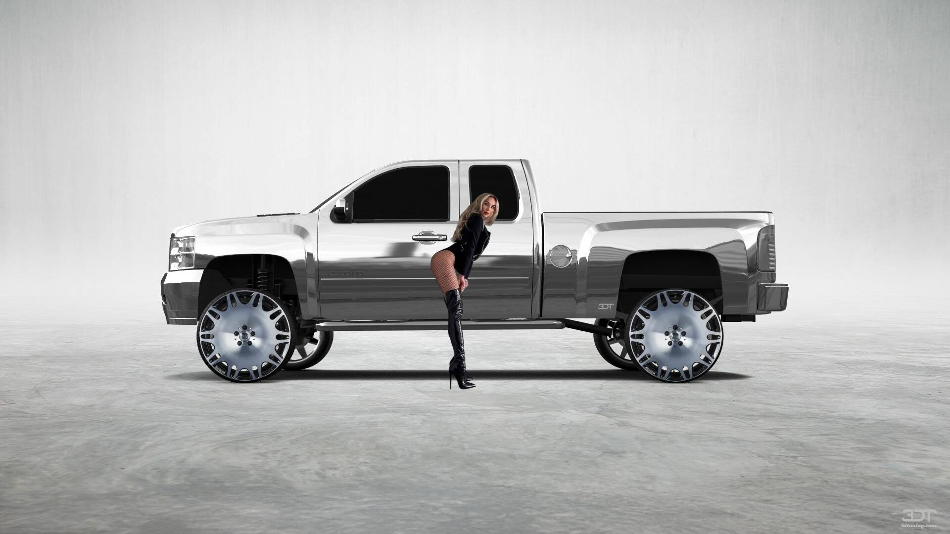 Chevrolet Silverado 2500 HD Extended Cab Pickup Truck 2007 Images