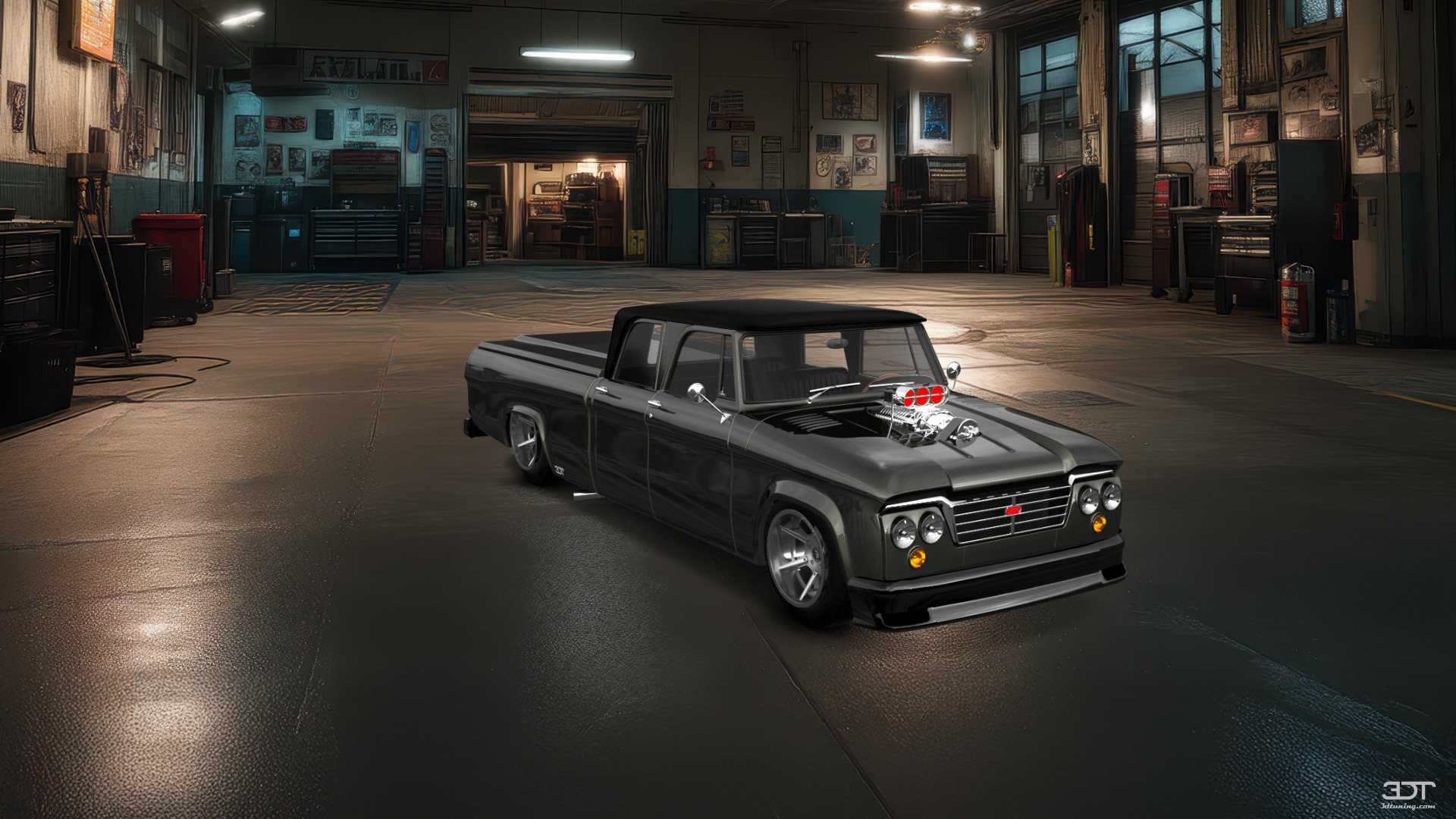 Dodge Power Wagon 4 Door pickup truck 1964 Images