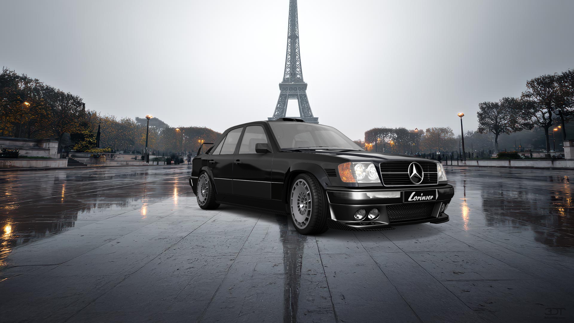 Mercedes E-Class Sedan 1984 tuning