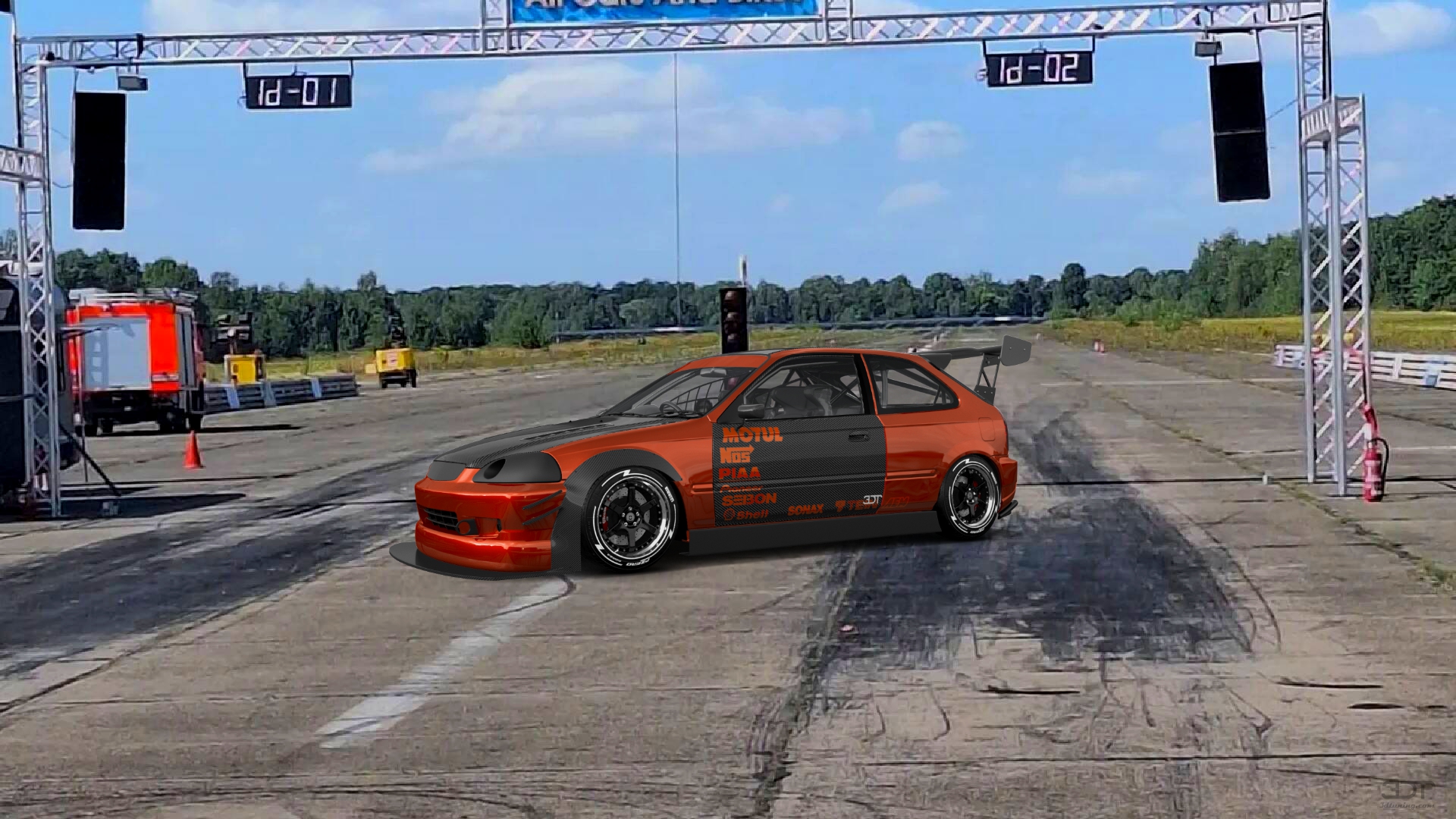 Honda Civic 3 Door Hatchback 1997 tuning