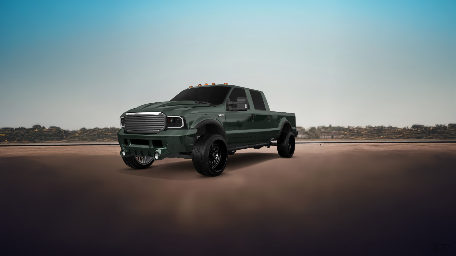 Ford F-250 Crew Cab 4 Door pickup truck 1999