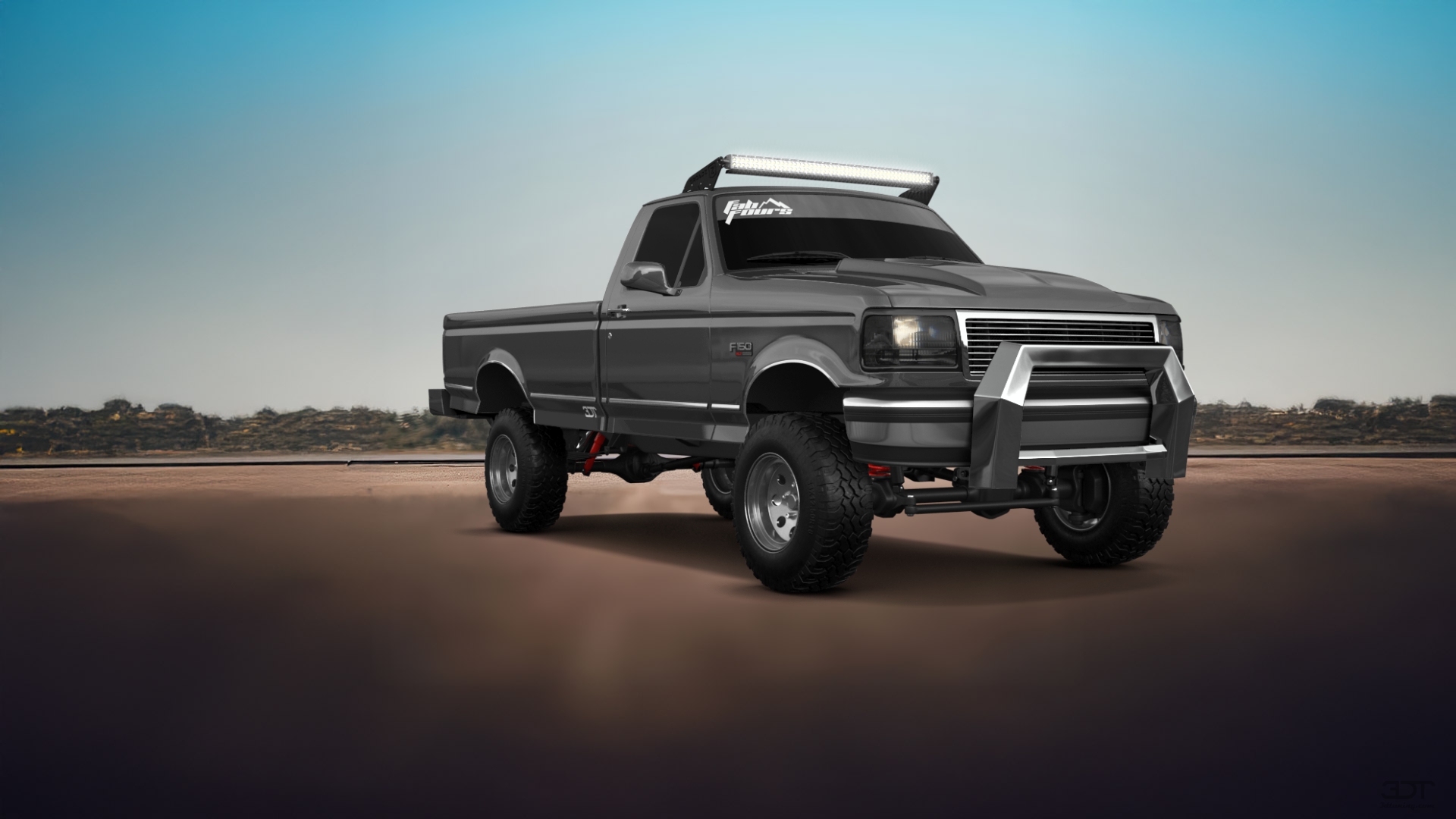 Ford F-150 Regular Cab 2 Door pickup truck 1992 tuning