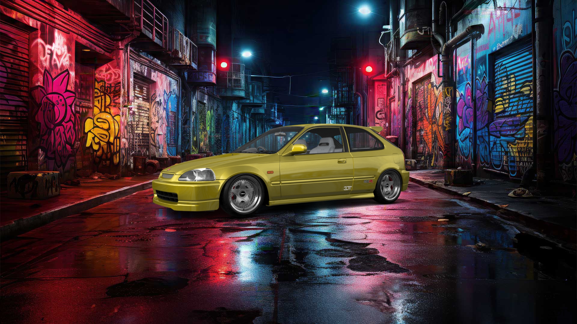 Honda Civic 3 Door Hatchback 1997 Images