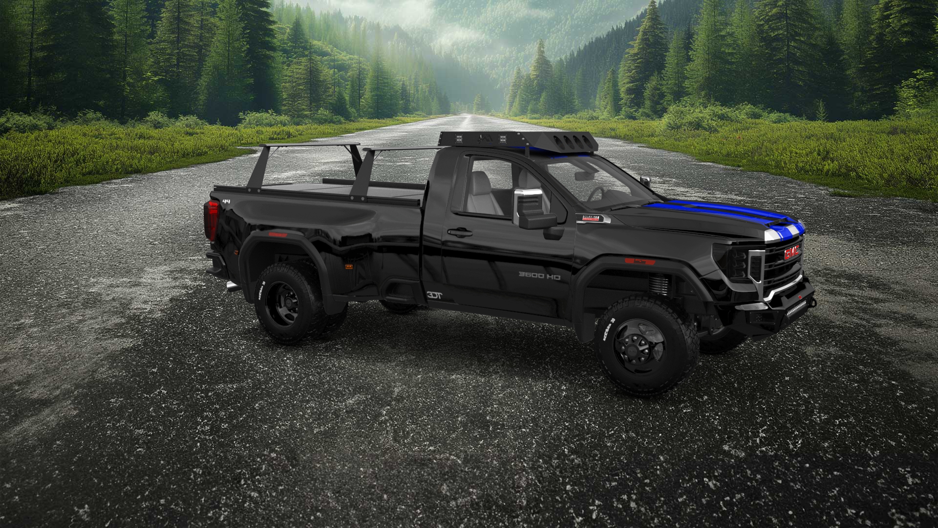 GMC Sierra 3500 HD 2 Door pickup truck 2020 tuning