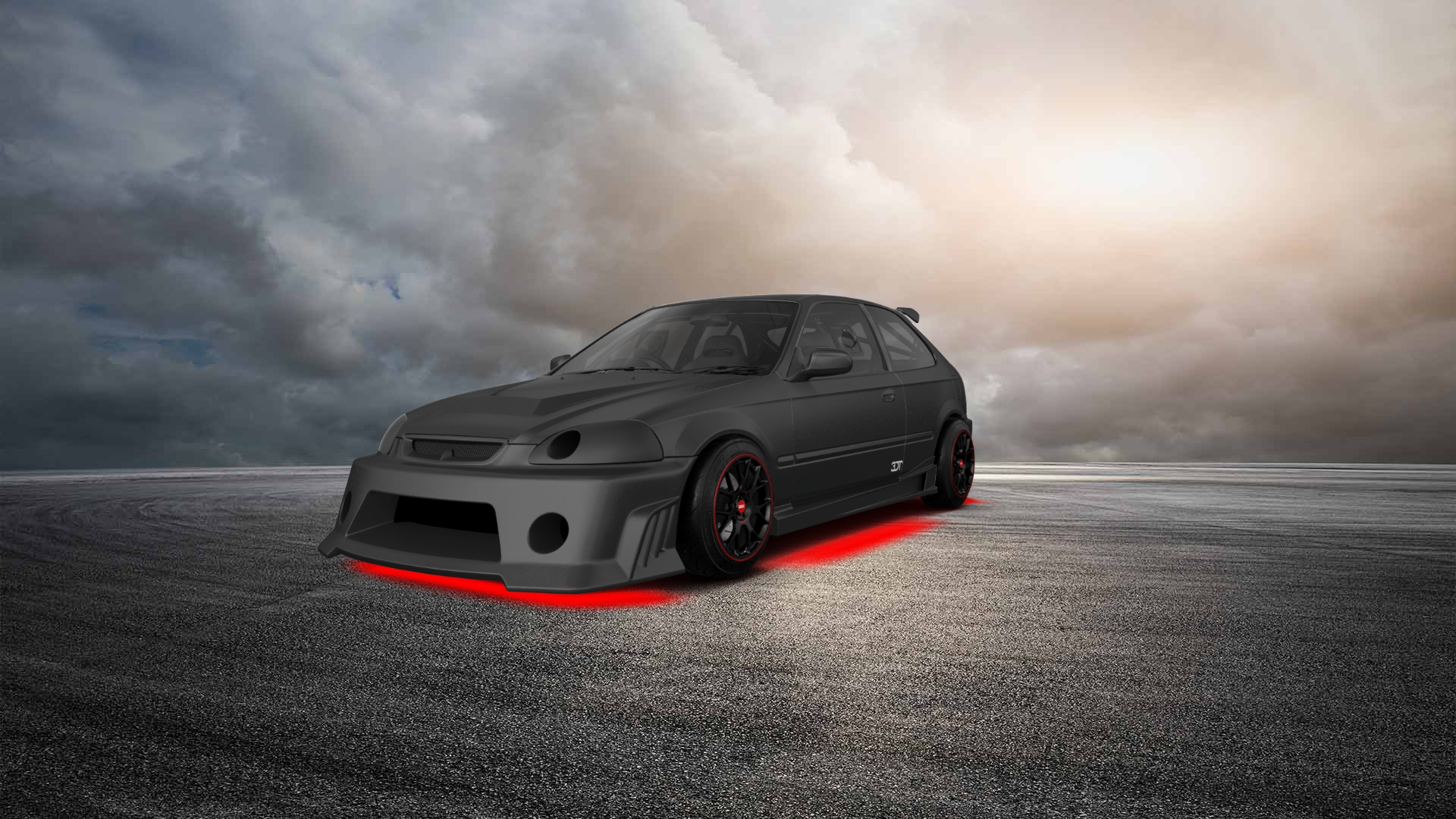 Honda Civic 3 Door Hatchback 1997 tuning