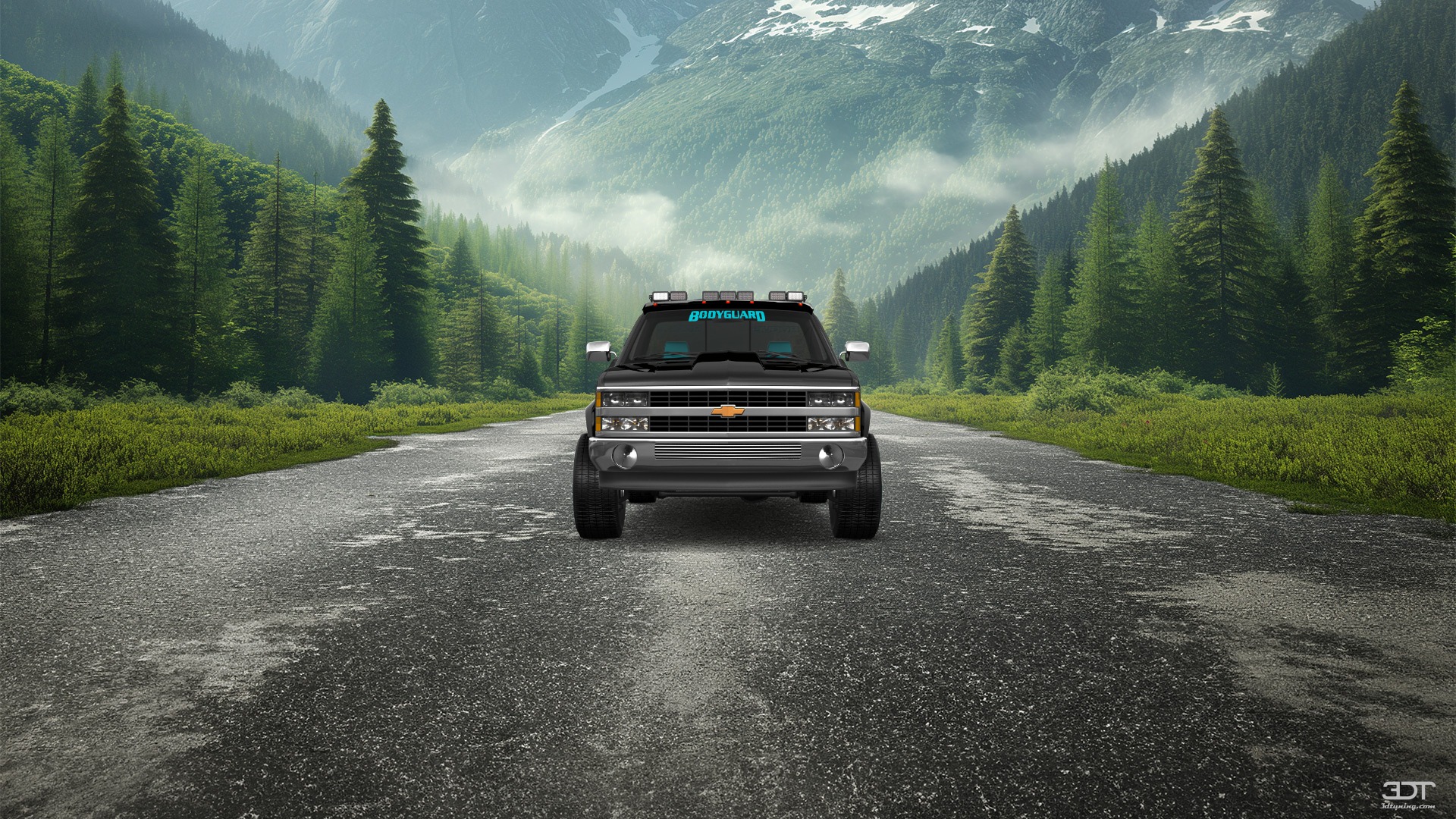 Chevrolet K1500 Regular Cab Fleetside Pickup 1988