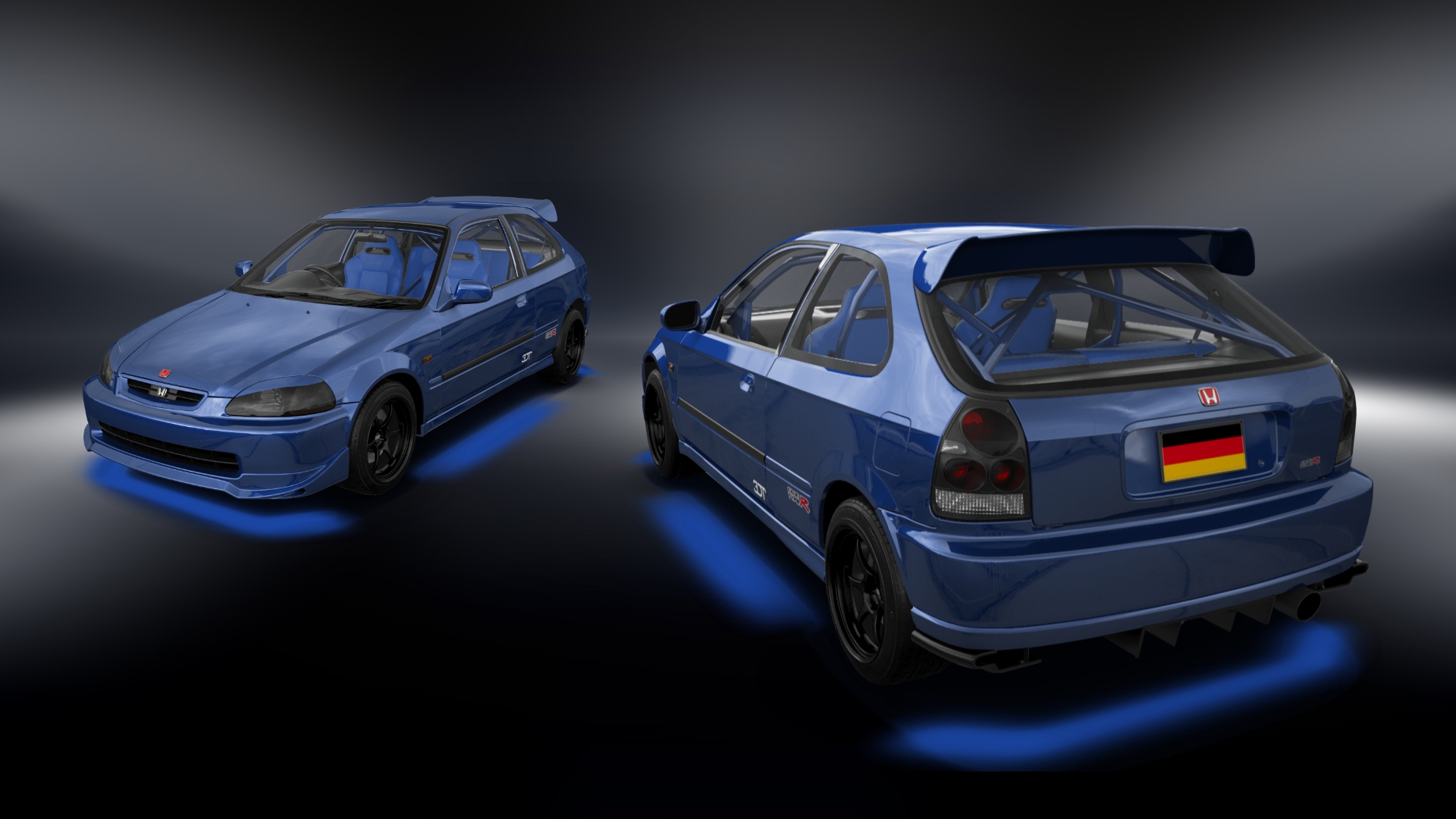 Honda Civic 3 Door Hatchback 1997 tuning