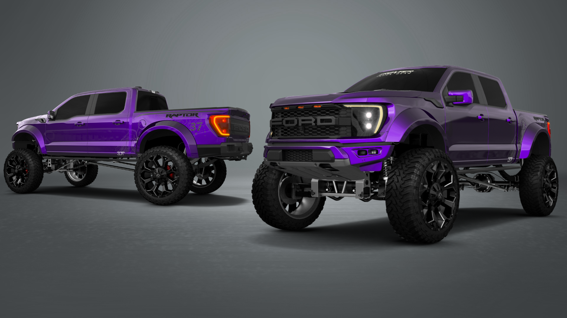 Ford F-150 Raptor 4 Door pickup truck 2021