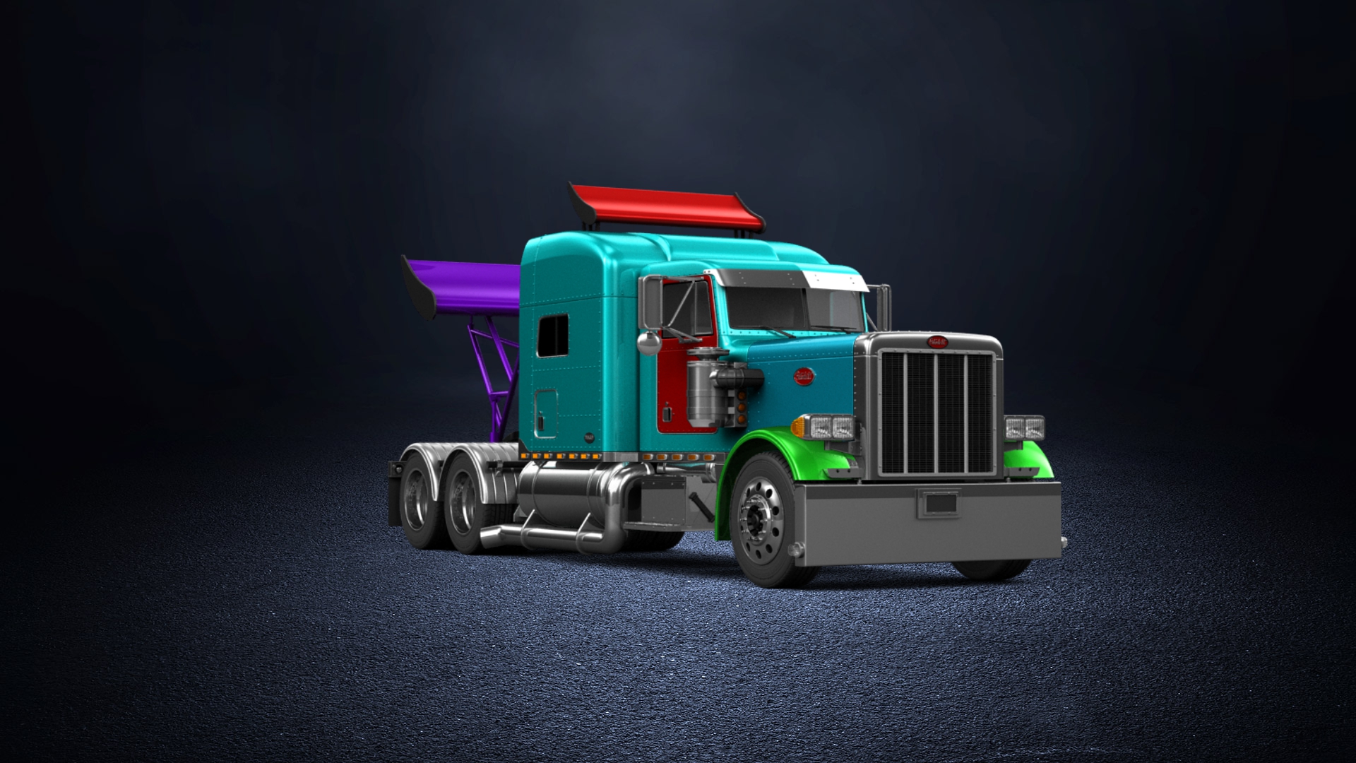 Peterbilt 359 Truck 1987