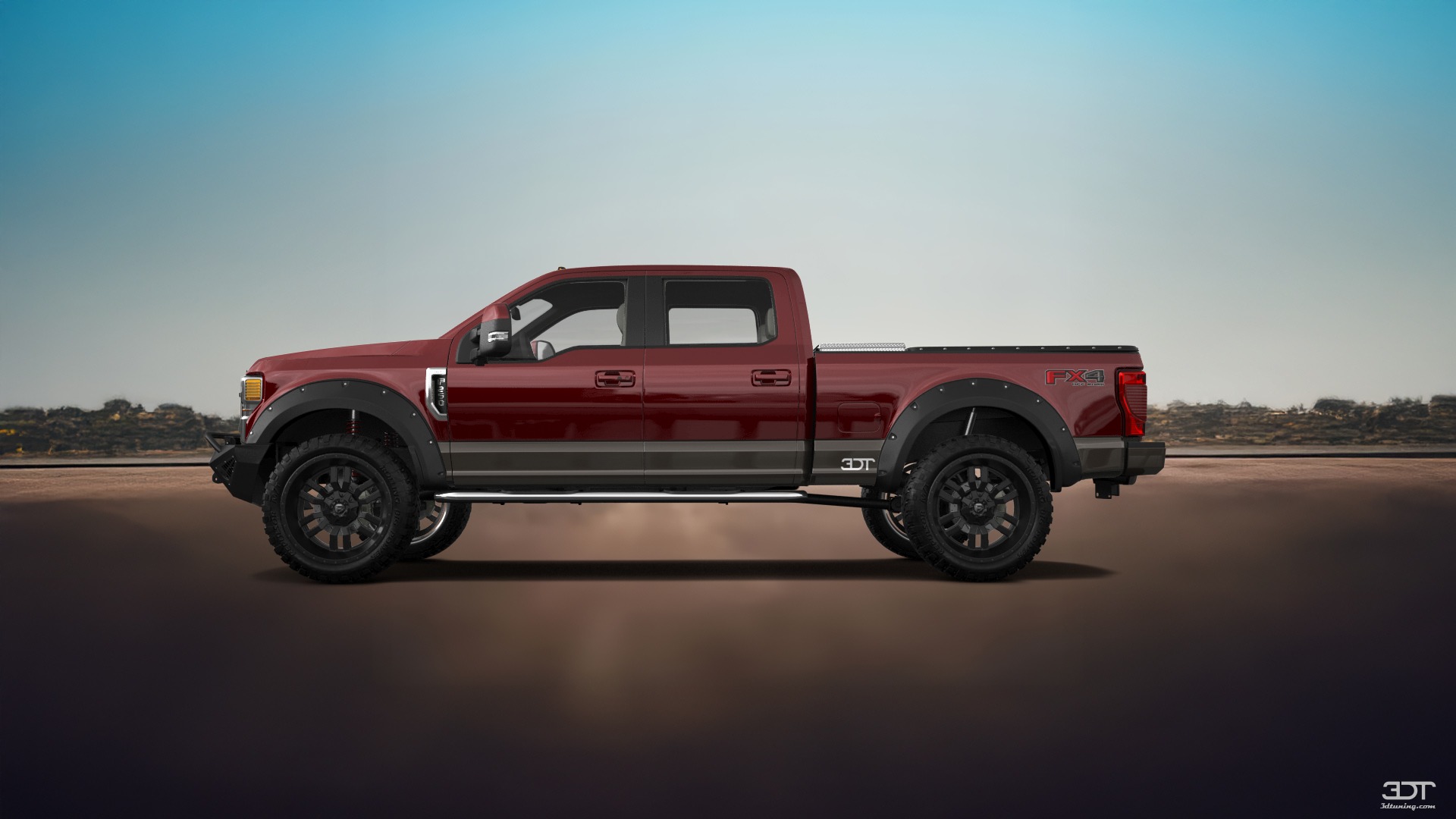 Ford F-250 4 Door pickup truck 2021 tuning