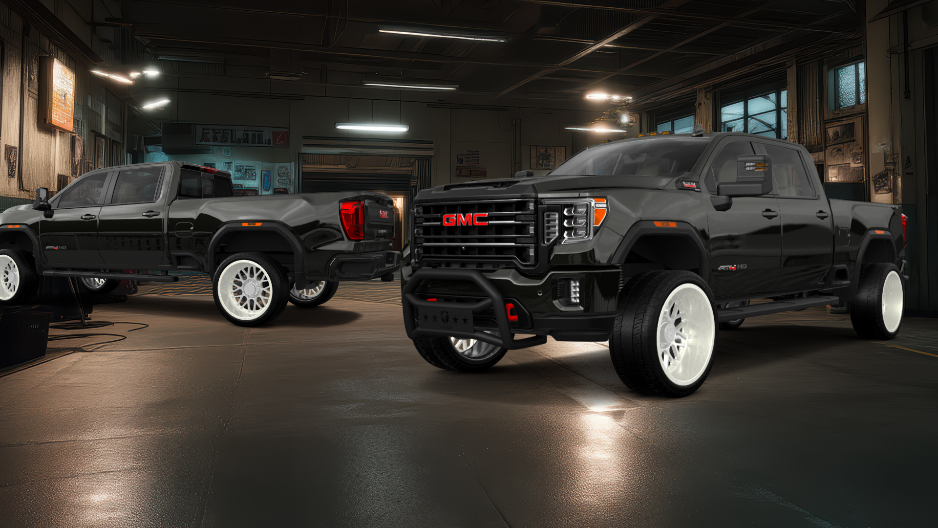 GMC Sierra 2500 HD 4 Door pickup truck 2020 tuning