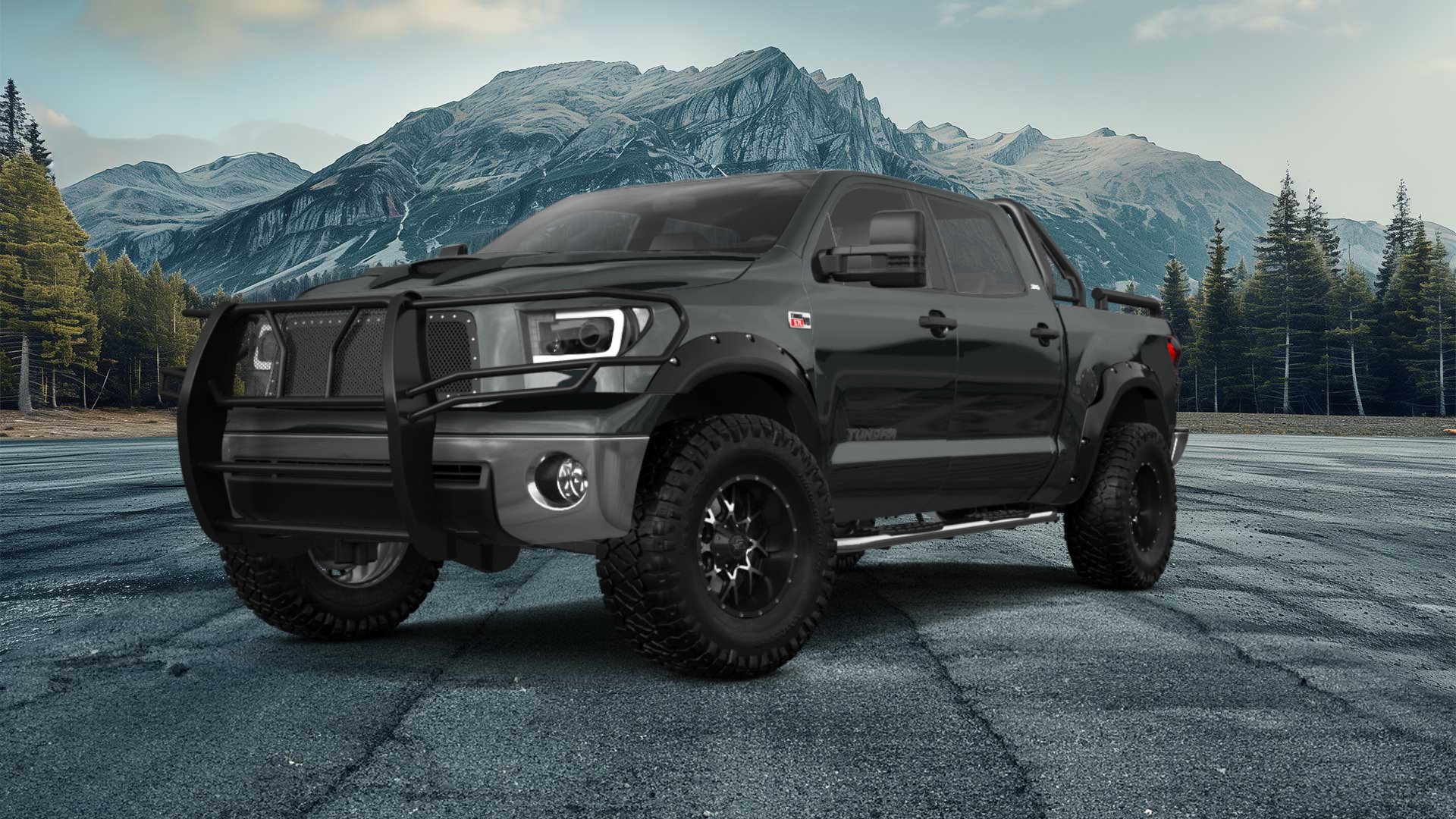 Toyota Tundra 5.5 ft box 4 Door pickup truck 2007 tuning