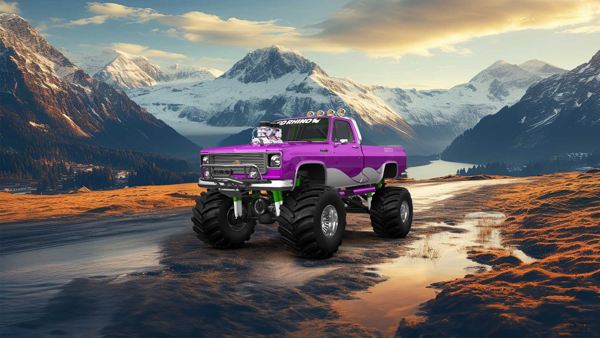 Chevrolet Silverado C-10 2 Door pickup truck 1973 tuning