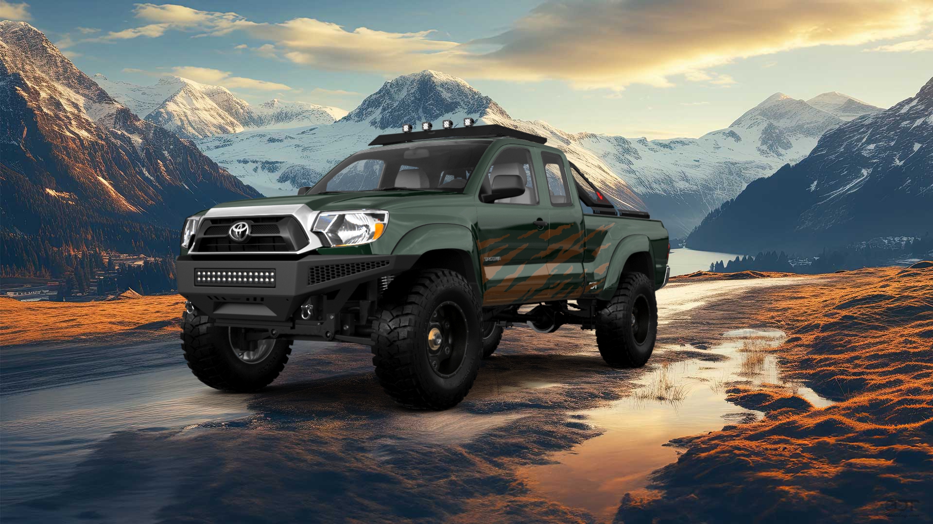Toyota Tacoma Access Cab 6.2 ft box Pickup Truck 2012 Images