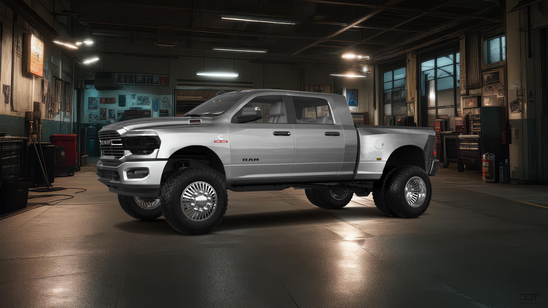 Dodge Ram 3500 4 Door pickup truck 2020 tuning