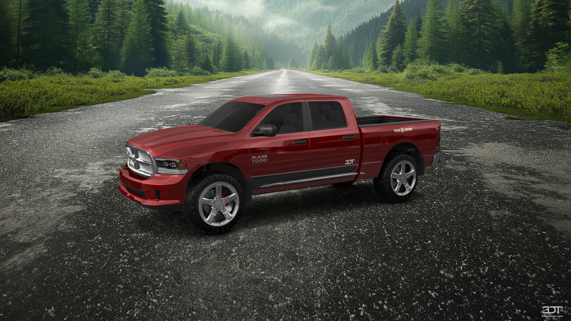 Dodge Ram 1500 6.4 ft box 4 Door pickup truck 2013