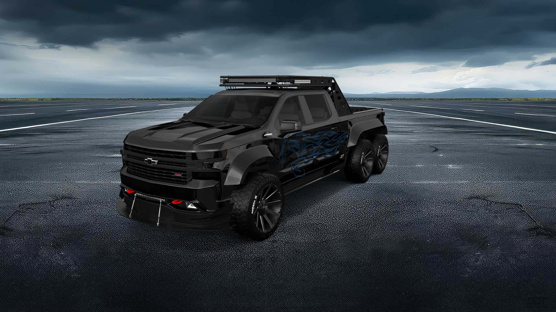 Chevrolet Silverado Hennessey Goliath 6X6 Truck 2020 tuning
