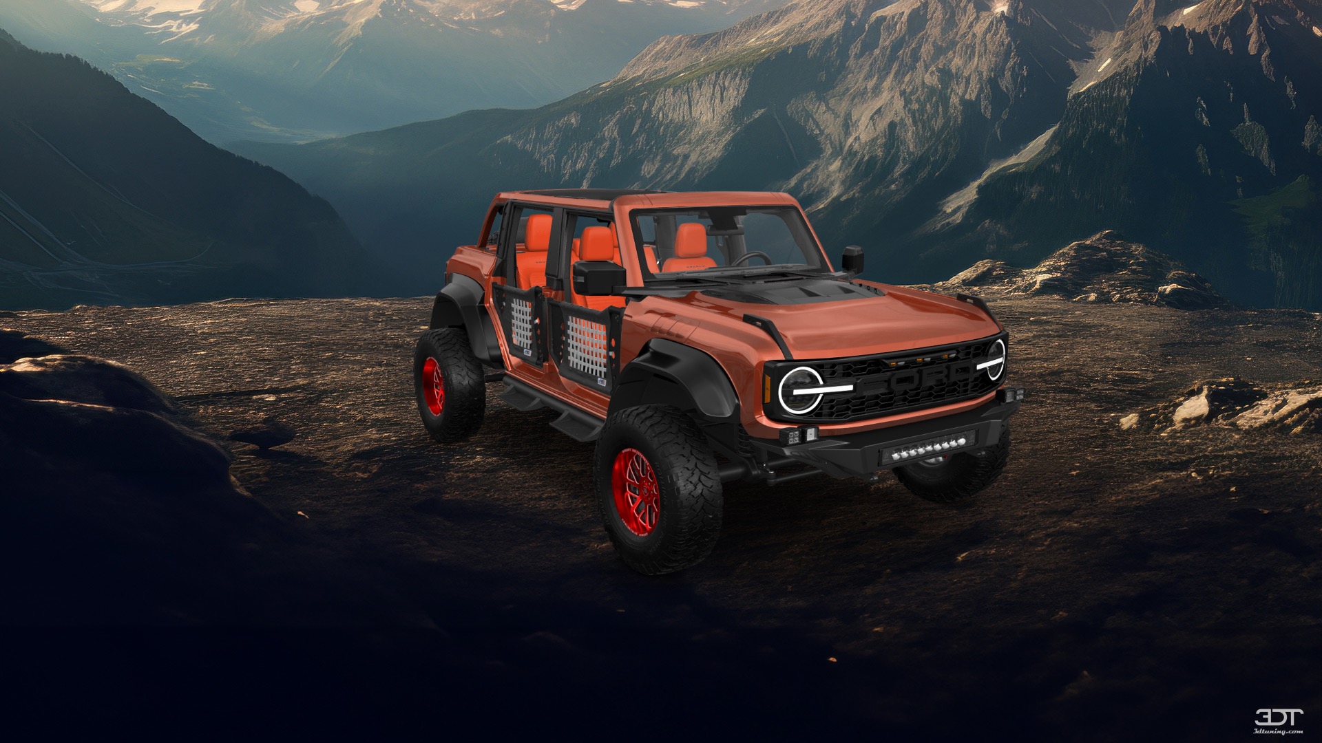 Ford Bronco Raptor 4 Door pickup truck 2022