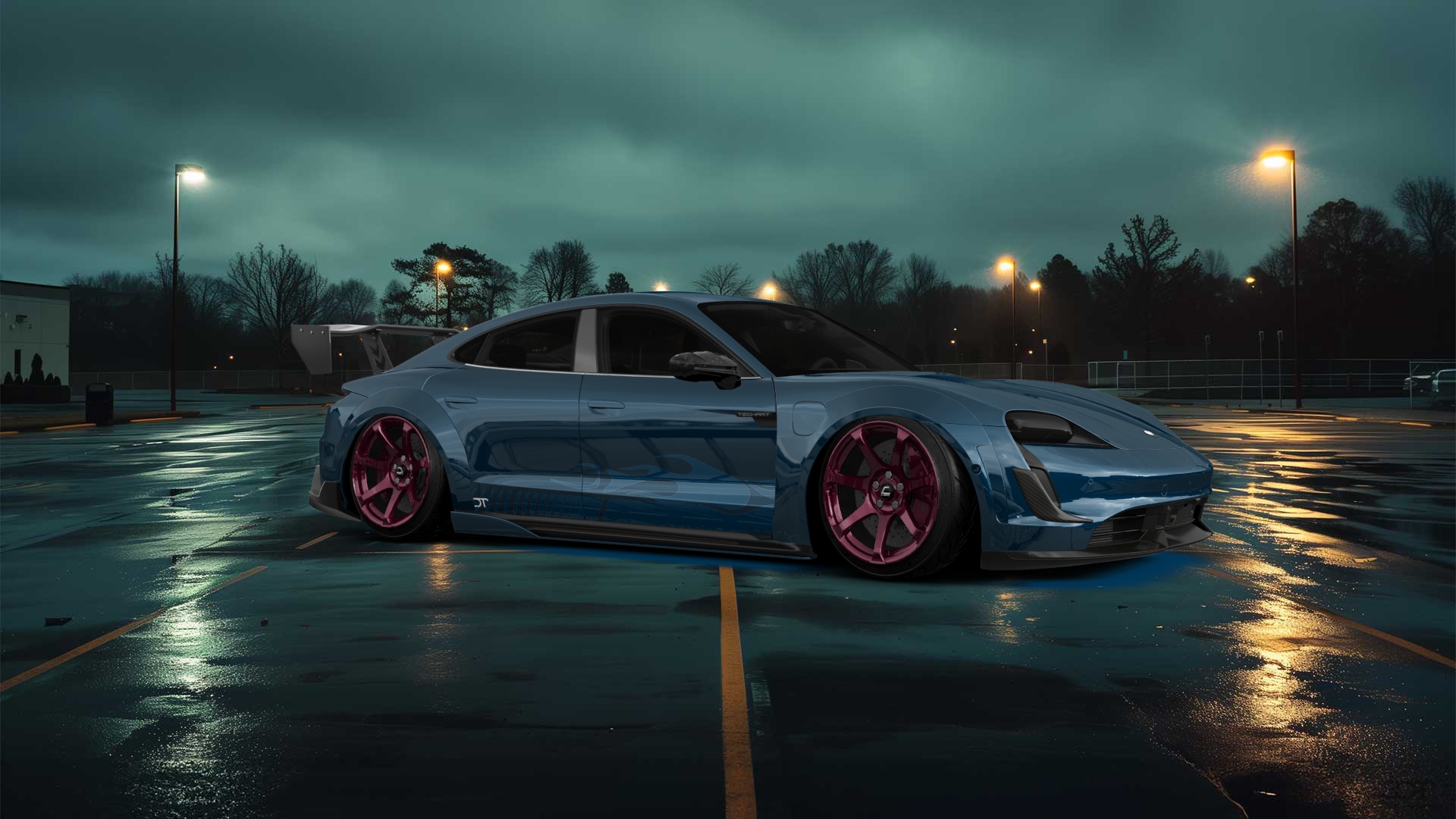 Porsche Taycan 4 Door Saloon 2019 tuning